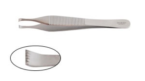 Photo1: Graefe-Adson Tissue Forceps (1)